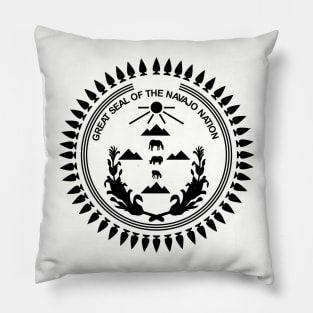 The Great Seal of Navajo Nation Pillow