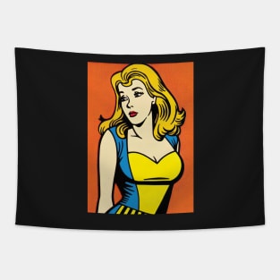 Pop Art Pin-up 3 Tapestry