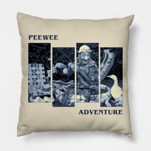 Peewee Adventure Pillow