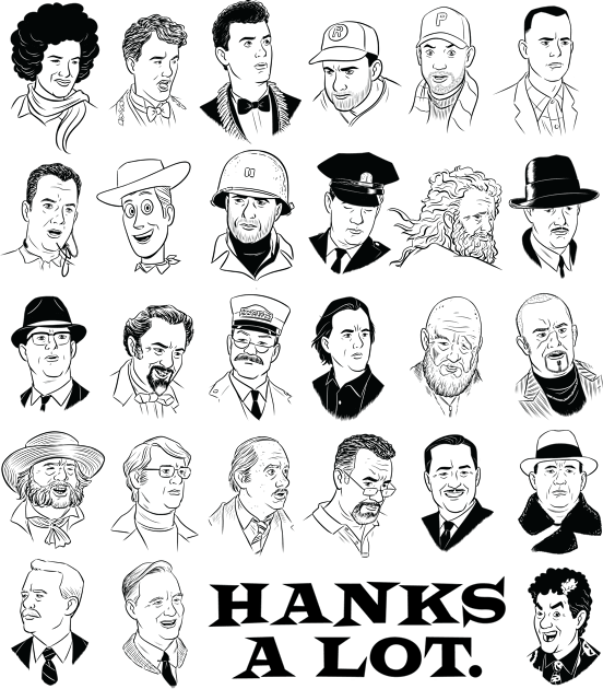 Hanks a Lot (2020 Edition) Kids T-Shirt by GreggSchigiel