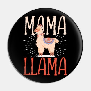 Llama Mama, Cute Llama Gift Pin