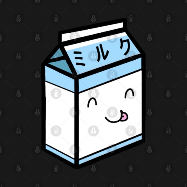 Kawaii Japanese Milk Box by artbypond