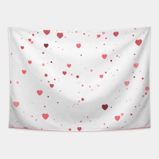 Love Heart Design Tapestry