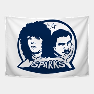 Vintage 1970s Sparks Shirt Recreation Tapestry