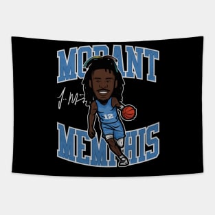 Ja Morant Memphis Toon Tapestry