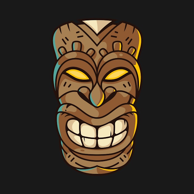 Tiki Head by ePixels