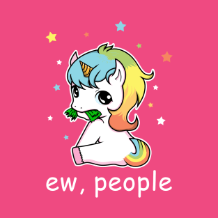 Ew People Unicorn Shirt T-Shirt