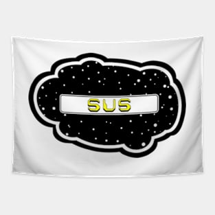 Yellow Sus! (Variant - Other colors in collection in shop) Tapestry