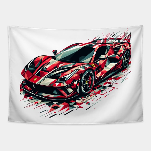 Ferrari F8 Tapestry by Vehicles-Art