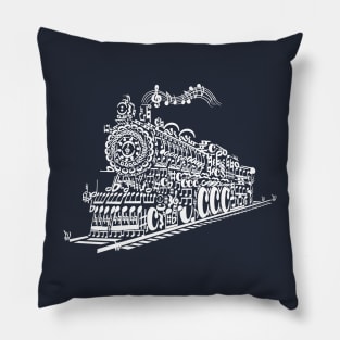 Locomotive Train Sonata Pillow