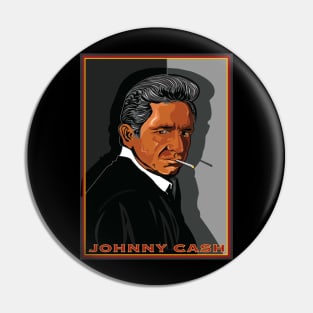 JOHNNY CASH AMERICAN COUNTRY SINGER SONGWRITER Pin