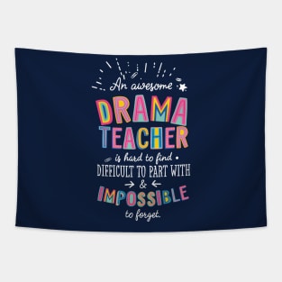 An awesome Drama Teacher Gift Idea - Impossible to Forget Quote Tapestry