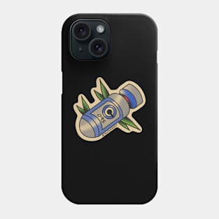 Capsule Tattoo Flash Design Phone Case