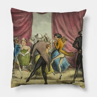 La Poule by George Cruikshank Pillow