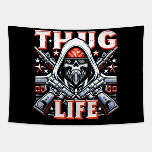 Rebel Chic: Embrace the THUG LIFE with Style Tapestry
