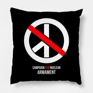 Campaign for Nuclear Armament CND parody Pillow