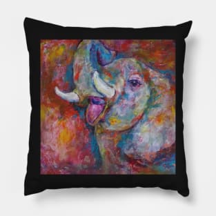 Joy, part of my spirit animals series Pillow