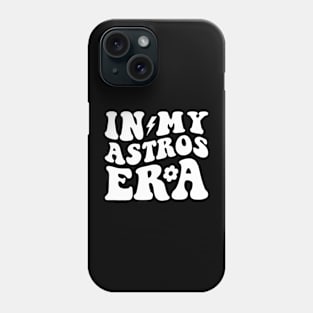 in my astros era quote Phone Case