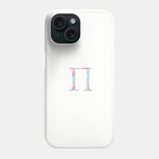 Pi Splash Greek Letter Phone Case