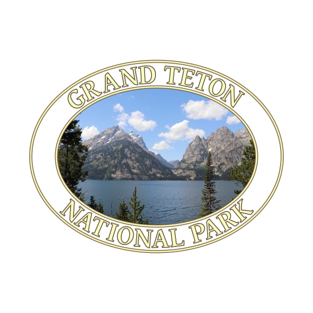 Jenny Lake at Grand Teton National Park in Wyoming by GentleSeas