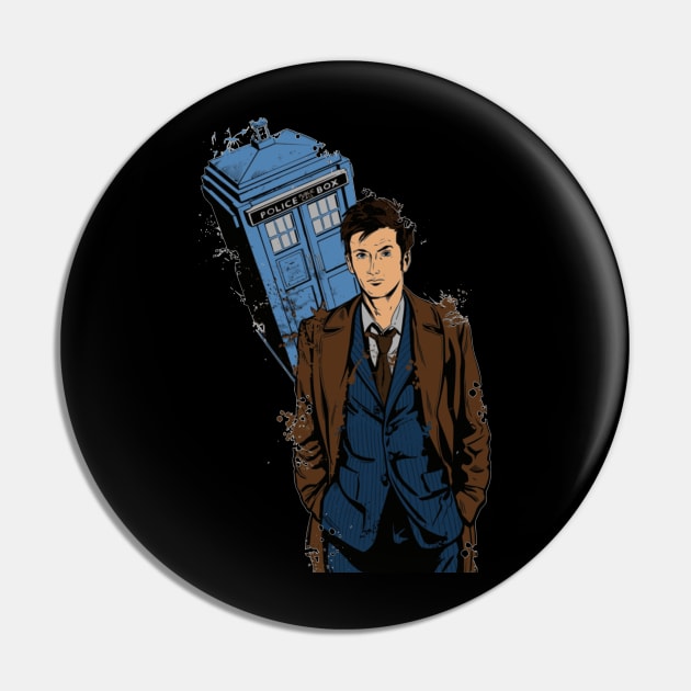 The Doctor Pin by sullyink