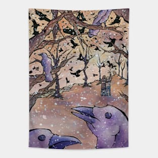 Crowbody Loves You Like I Do Tapestry