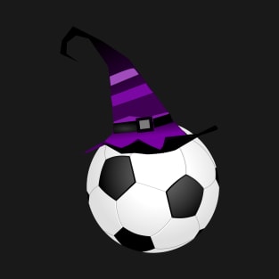 Halloween Witch Hat Soccer T-Shirt