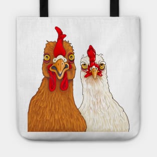 Silly Chickens Tote