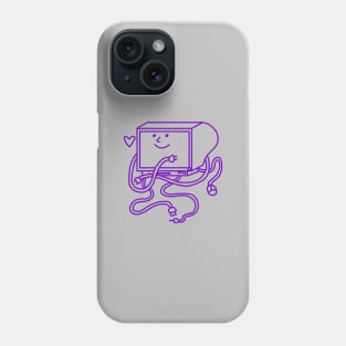 purple boy Phone Case