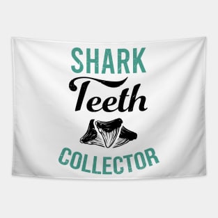 Shark teeth collector gift idea for teeth collectors and shark lovers Tapestry