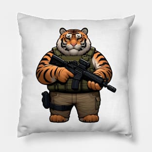 Tactical Tiger Pillow