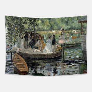 La Grenouillere by Auguste Renoir Tapestry