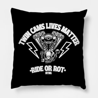 Twin cam lives matter Pillow