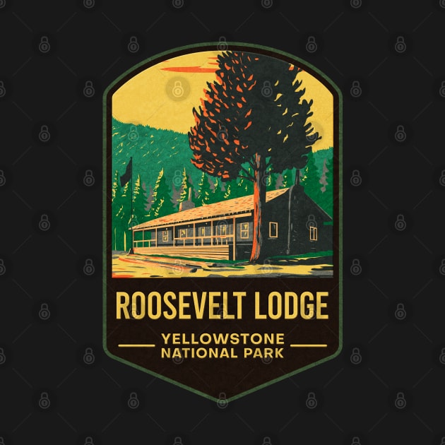 Roosevelt Lodge Yellowstone National Park by JordanHolmes