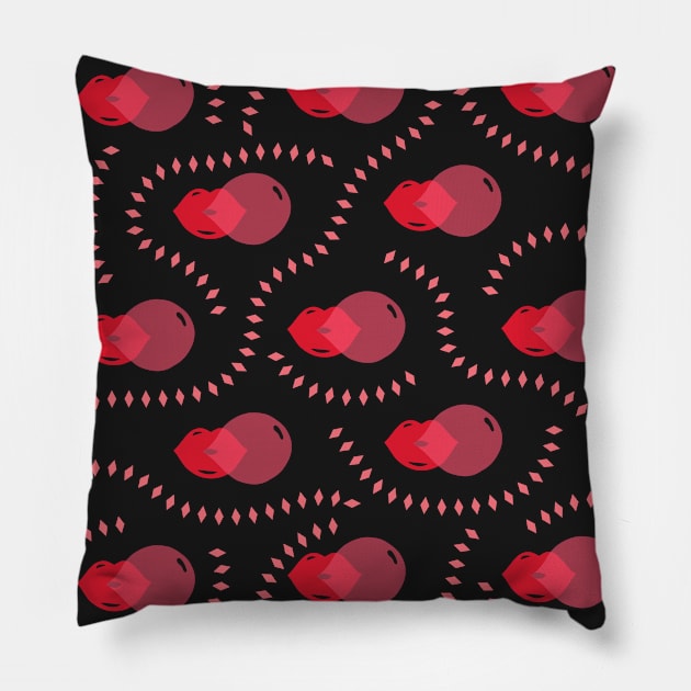 bubble gum Pillow by Pacesyte