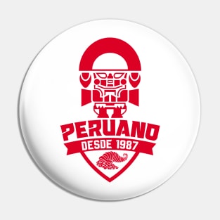 Peruano desde 1987 Pin