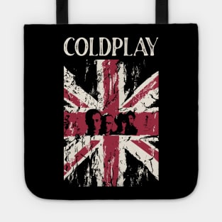 Vintage Distrassed Coldplay Tote
