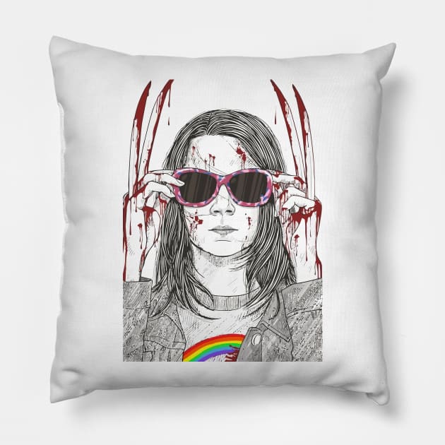 Laura X23 Pillow by BrunaKetsueki