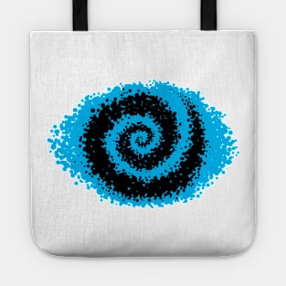 Krackle Swirl - Blue Tote