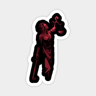 Lady Justice Magnet