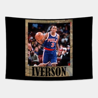 Allen Iverson // Vintage Frame Tapestry