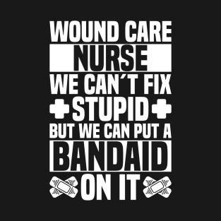 Wound Care Nurse Bandaid T-Shirt