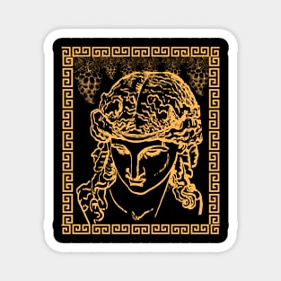 Dionysus.Greek God Magnet