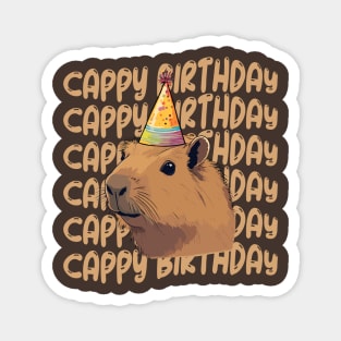 Cappy Birthday Magnet