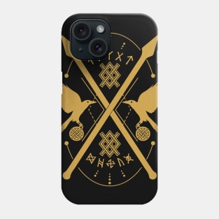 Twin Ravens of Odin | Norse Pagan Symbol Phone Case