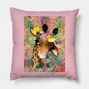 Beautiful Giraffe Pillow