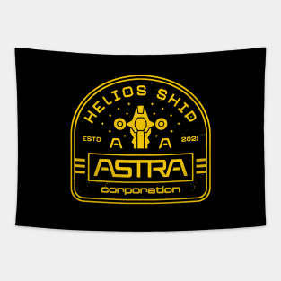 Astra Helios Ship Emblem Tapestry