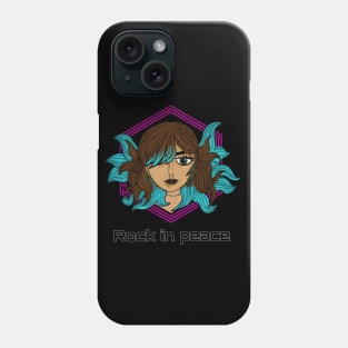 Rock in peace Phone Case