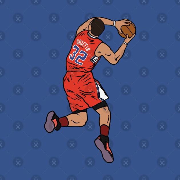 Blake Griffin Slam Dunk by rattraptees