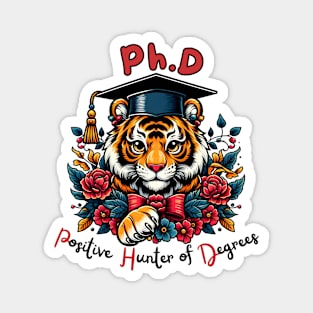 Graduation tiger Magnet